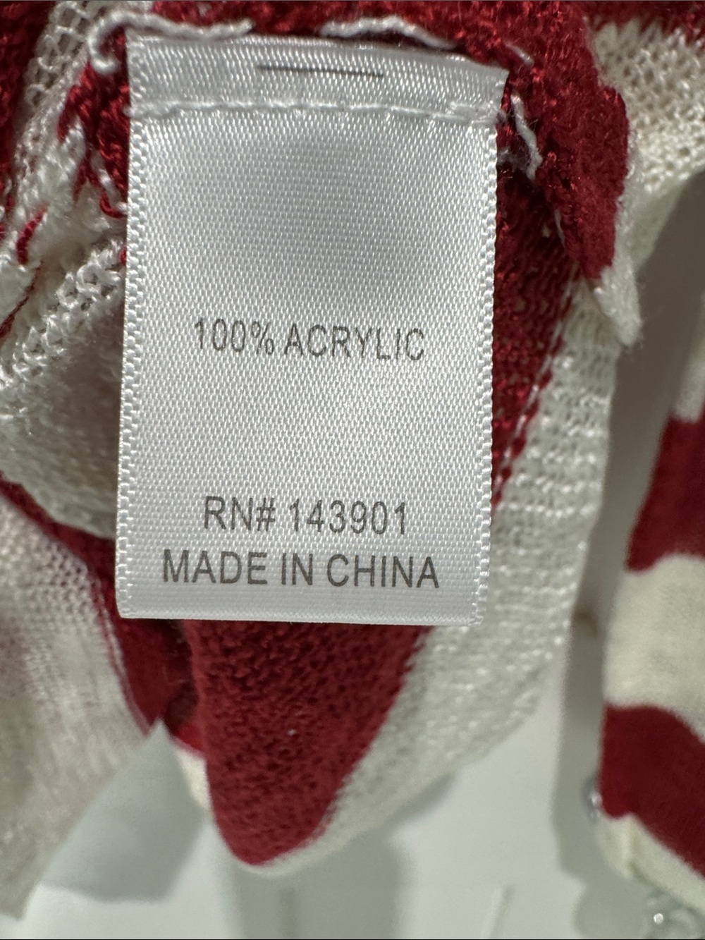 NWT Coco + Carmen Muriel Burnout American Flag Sweater Size S/M - Picture 4 of 5